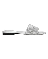 Marc Fisher Ltd Women's Murphy Square Toe Flat Sandals