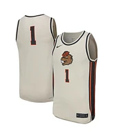 Nike Men's Natural Oregon State Beavers Replica Basketball Jersey