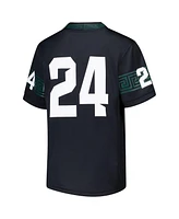 Nike Big Boys and Girls 24 Black Michigan State Spartans Untouchable Football Jersey