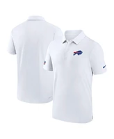 Nike Men's White Buffalo Bills Sideline Coaches Performance Polo