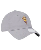 New Era Women's Gray Arizona State Sun Devils Logo 9TWENTY Adjustable Hat