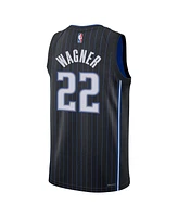 Nike Big Boys and Girls Franz Wagner Black Orlando Magic Swingman Jersey - Icon Edition