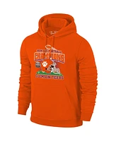 The Victory Men's Orange Clemson Tigers 2024 Acc Football Conference Champions Helmet Pullover Hoodie