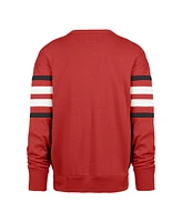 '47 Men's Red Georgia Bulldogs Coaches Collection Pullover Sweatshirt