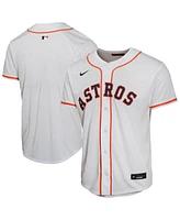 Nike Big Boys and Girls White Houston Astros Home Game Jersey