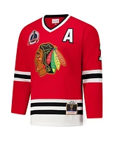 Mitchell & Ness Men's Chris Chelios Red Chicago Blackhawks 1991-92 Power Play Jersey
