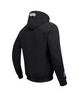 Freeze Max Men's Black SpongeBob SquarePants Messy and Gross Bob Pullover Hoodie