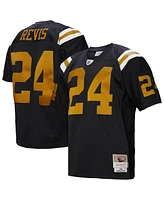 Mitchell & Ness Men's Darrelle Revis Navy New York Jets 2008 Legacy Replica Jersey