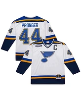 Mitchell & Ness Men's Chris Pronger White St. Louis Blues 1999-00 Power Play Jersey