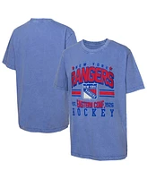 Outerstuff Big Boys and Girls Royal New York Rangers Sure Short T-Shirt