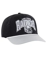 '47 Brand Men's Black/Gray Las Vegas Raiders Palermo Hitch Adjustable Hat