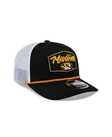 New Era Men's Black Missouri Tigers 9seventy Coolera Trucker Stretch-Snap Hat