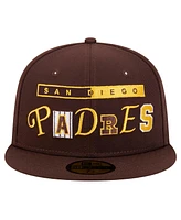 New Era Men's Brown San Diego Padres Ransom 59FIFTY Fitted Hat