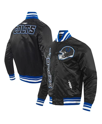 Pro Standard Men's and Women's Black Indianapolis Colts Indiana Nights Colts Bomber Jacket