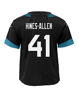 Nike Preschool Josh Hines-Allen Black Jacksonville Jaguars Alternate Player Game Jersey