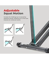 Sunny Health & Fitness Upright Row-n-Ride Plus Assisted Squat Machine