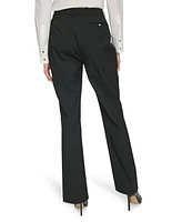 Calvin Klein Women's Pinstripe Modern Fit Trousers