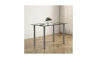 Slickblue Modern Dining Table for Stylish and Functional Meal Gatherings