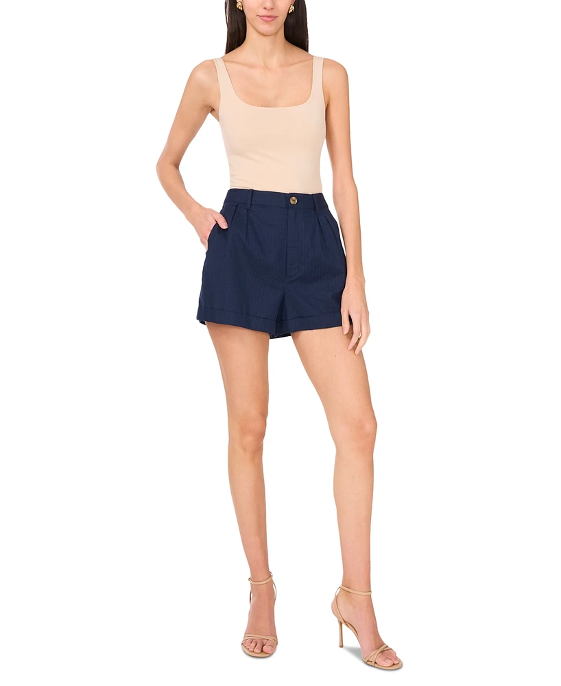 1.State Women's Dobby Stripe Shorts