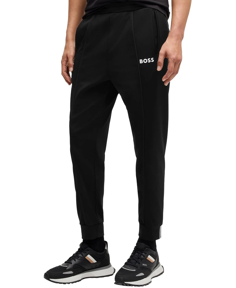 Boss x Matteo Berrettini Regular-Fit Jersey Trousers