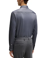 Boss by Hugo Men's Slim-Fit Performance-Stretch Shirt