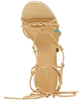 Madden Girl Vienna Strappy Lace-Up Stiletto Dress Sandals