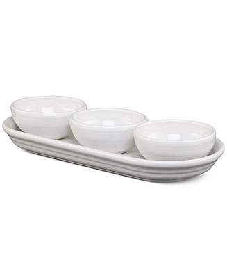 Fiesta White 4 Pc. Condiment Set