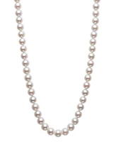 Belle de Mer Cultured Akoya Pearl (6-1/2-7mm) Classic 18" Collar Necklace