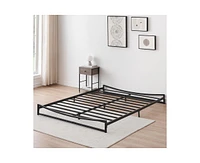 gaomon 6 Inch Metal Platform Queen Size Bed Frame Low Profile with Sturdy Steel Slats Support, Mattress Foundation, No Box Spring Needed, Easy Assembl