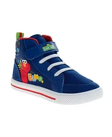 Sesame Street Toddler and Little Kids Elmo High Top Sneakers