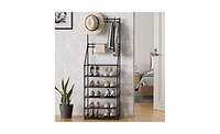 Slickblue 5-Tier Shoe Rack for Efficient Shoe Storage and Organized Entryway