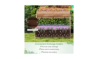 Slickblue Raised Garden Bed for Organized and Thriving Outdoor Planting