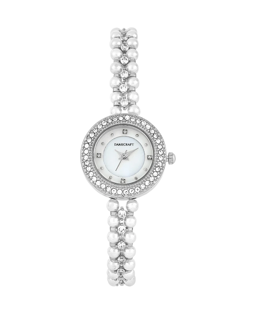 Danecraft Women's Fine Silver Plated Analog Watch