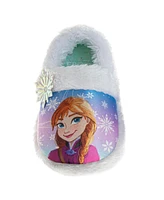 Disney Toddler and Little Girls Frozen Dual Sizes Slippers