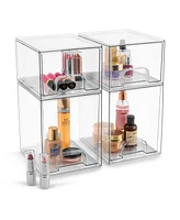 Sorbus Piece (7.6 and . Tall) Makeup Organizer Case with Pull-Out Drawers