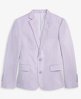 Calvin Klein Slim Fit Big Boys Stretch Tick-Weave Suit Jacket