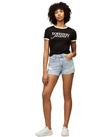 Tommy Jeans Women's Slim Logo Ringer T-Shirt