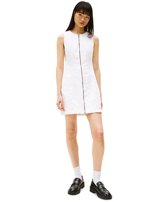 Tommy Jeans Women's Zip-Front Sleeveless Dress