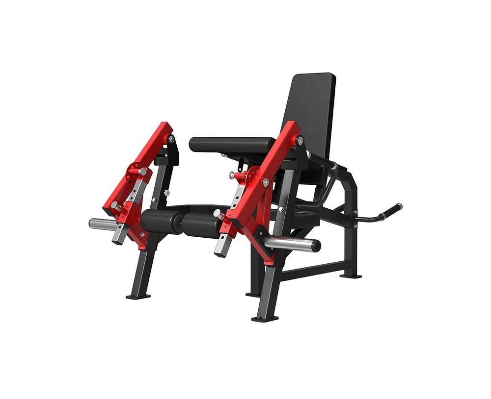 Er Kang Leg Extension and Curl Machine, Single Leg Extension, Lying Leg Curl, Standing Leg Curl, Adjustable Leg Exercise Bench with Plate Loaded, Leg