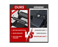Er Kang Hip Thrust Machine, 800LBS Plate-Loaded Glute Bridge Machine with Weight Holder, Heavy Duty Butt Exercise Equipment for Glute Muscles Building