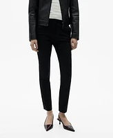 Mango Women's Crop Skinny Pants