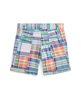 Polo Ralph Lauren Big Boys Patchwork Madras Shorts