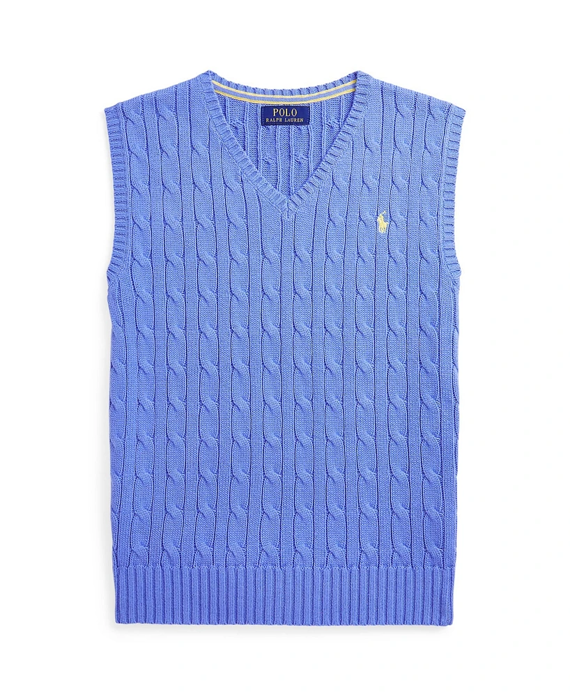 Polo Ralph Lauren Big Boys Cable-Knit Sweater Vest