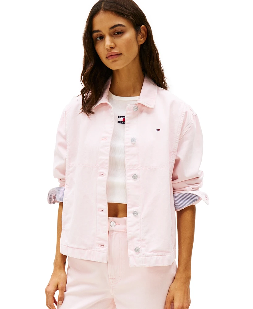 Tommy Jeans Women's Cotton Essentials Jacket