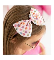 Sweet Wink Child Girl's Candy Hearts Valentine's Day Tulle Bow Headband