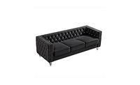 Slickblue Comfortable Three-Seater Sofa for Living Room Seating and Relaxation