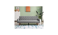 Slickblue Double Sofa Convertible Living Room Sofa Bed for Stylish Seating and Versatile Sleeping Solution