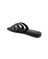 BCBGeneration Women's Meltem Slide Flat Sandals
