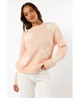 Petal and Pup Women's Charlie Flower Knit Sweater