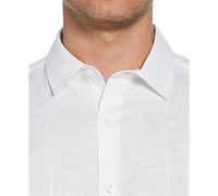 Cubavera Men's Short Sleeve Panel Button-Front Camp Shirt